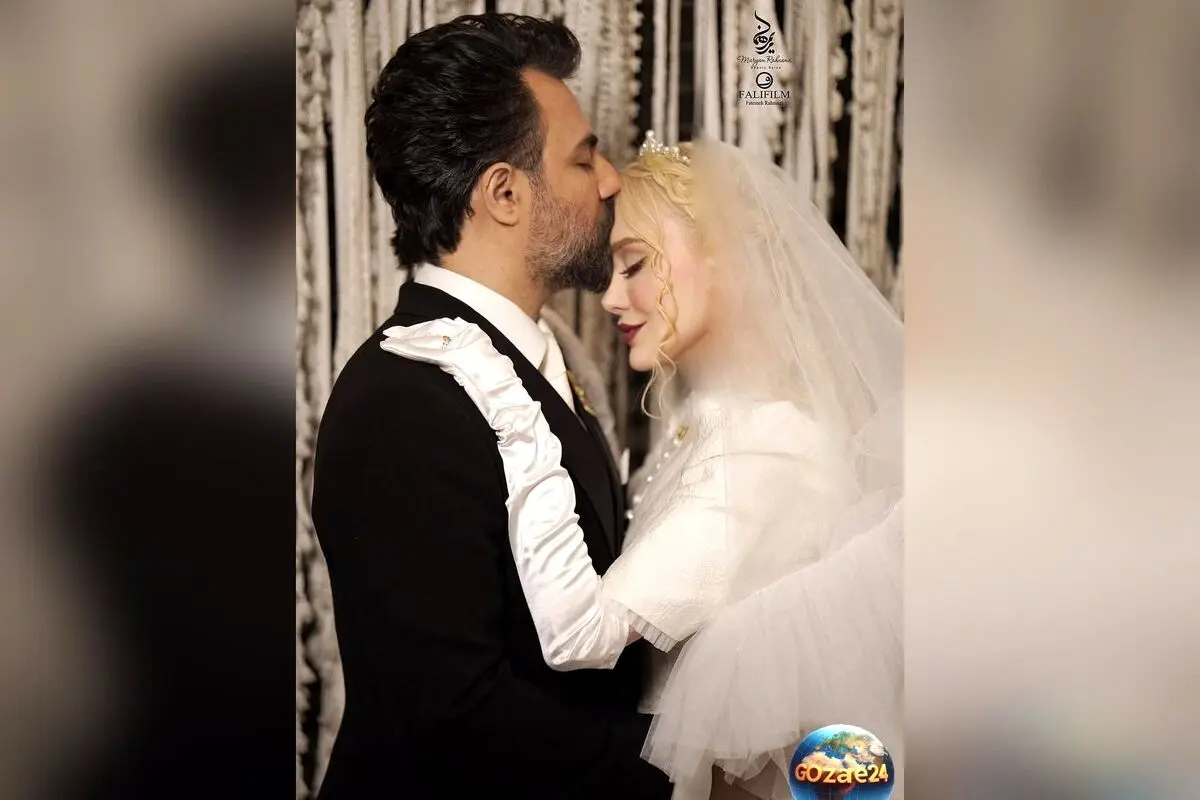عروسی لاکچری آرام جعفری و بابک انصاری با طراحی اروپایی، تصاویر و جزئیات جشن مجلل