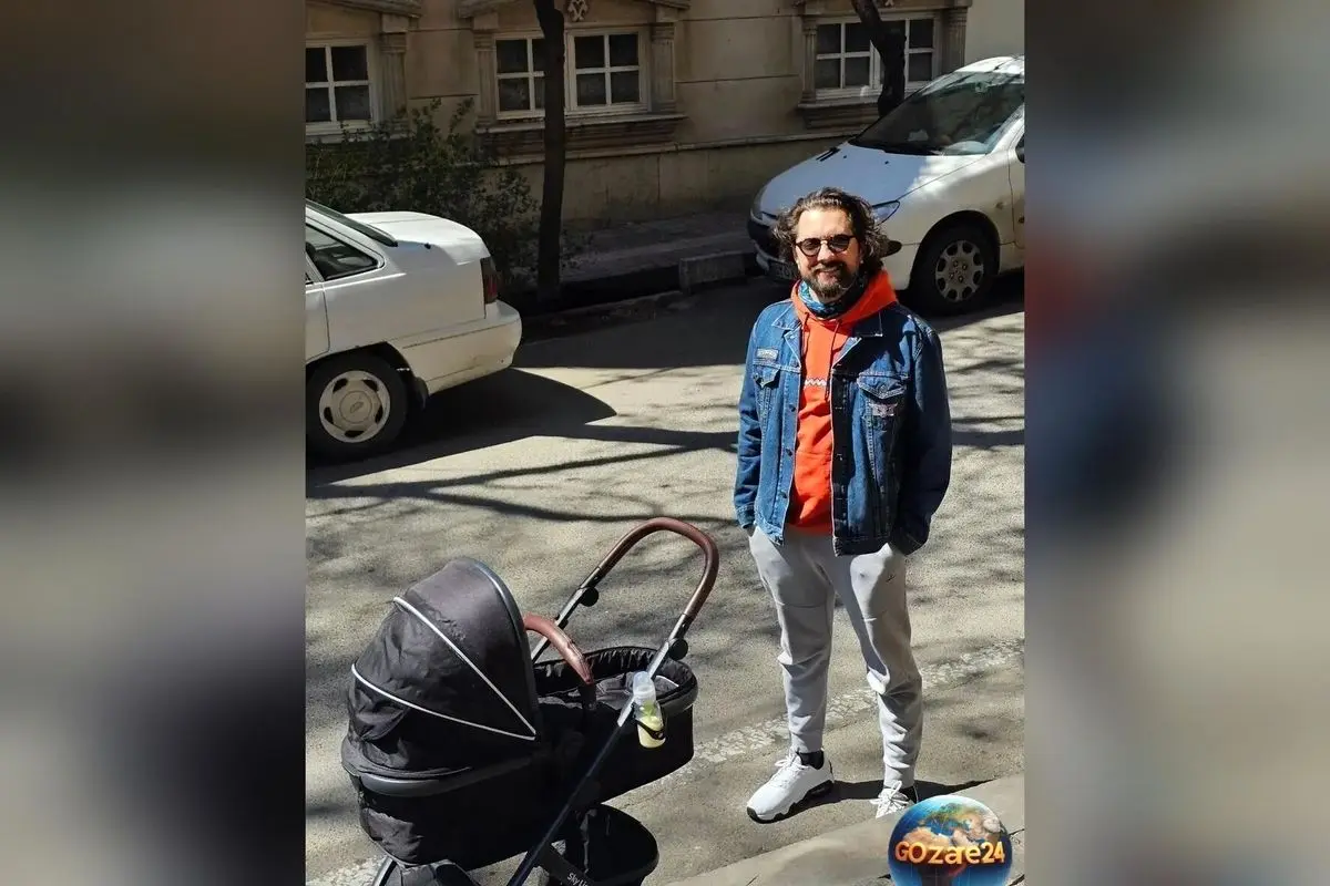 سلیقه لاکچری همسران بازیگران مرد ایرانی در انتخاب کالسکه‌های لوکس فرزندان + تصاویر