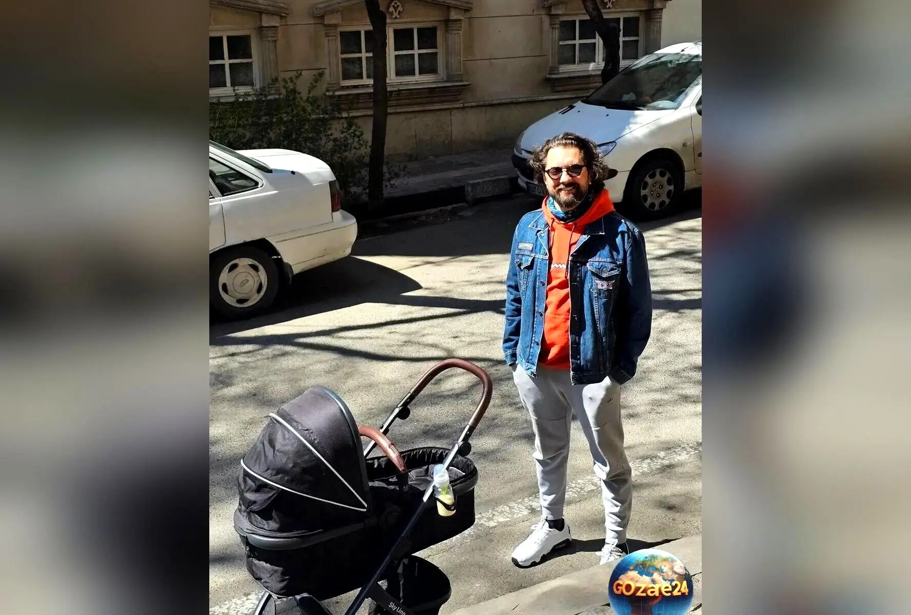 سلیقه لاکچری همسران بازیگران مرد ایرانی در انتخاب کالسکه‌های لوکس فرزندان + تصاویر