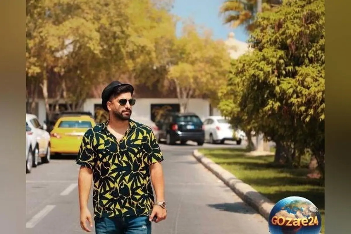 زانیار خسروی در سفر خارج از کشور به همسرش ادای احترام کرد + عکسی دلربا