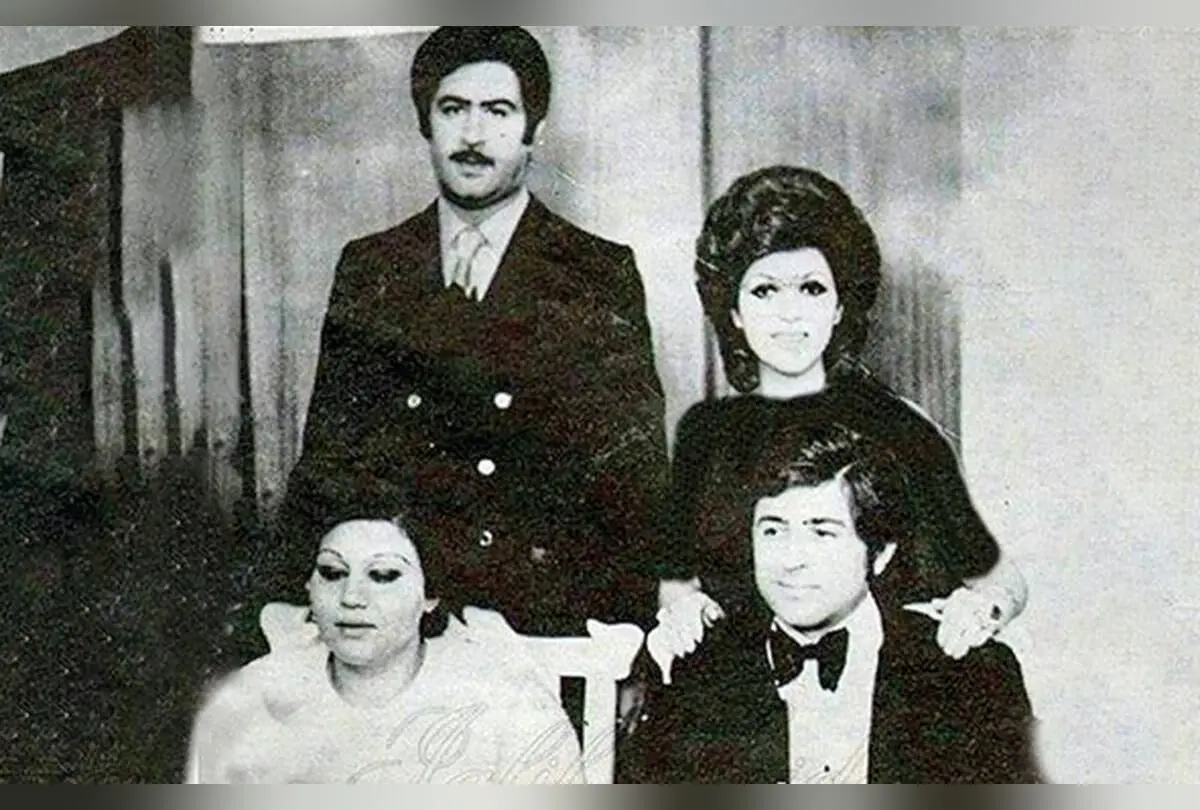 عکس نادر و احساسی از والدین هایده و مهستی؛ خاطرات طلایی موسیقی سنتی ایران