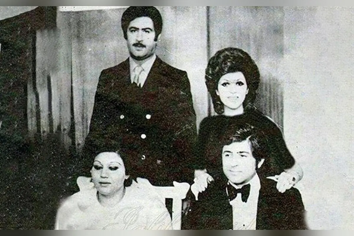 عکس نادر و احساسی از والدین هایده و مهستی؛ خاطرات طلایی موسیقی سنتی ایران