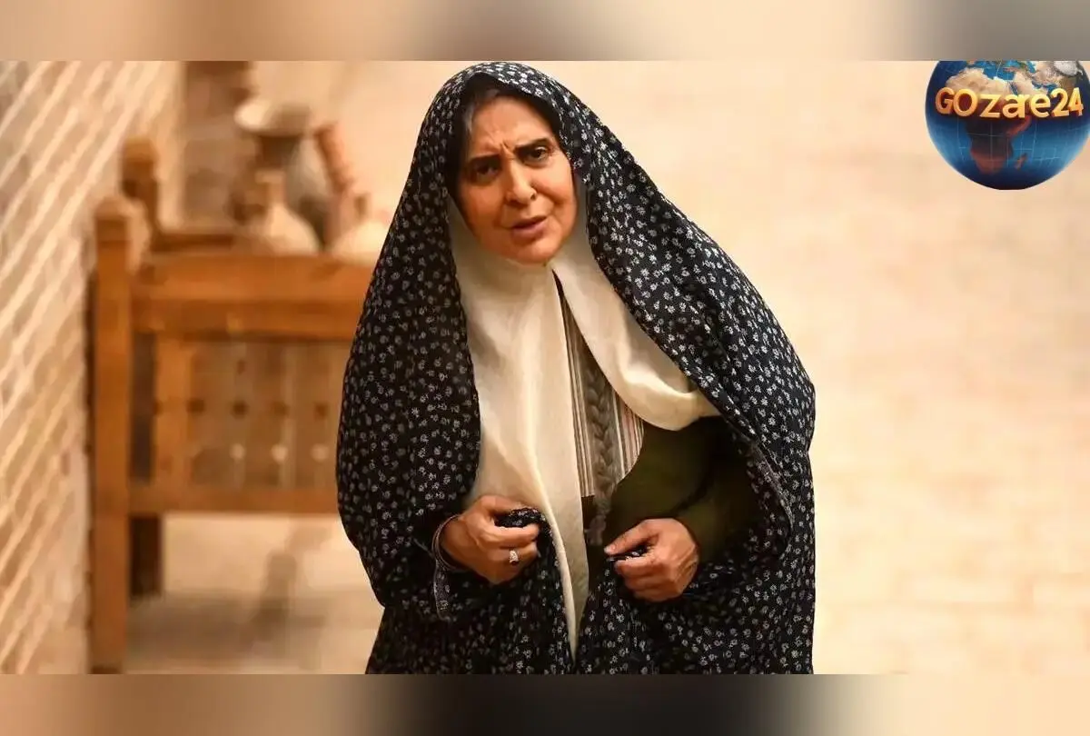 تصاویر جدید مرجانه گلچین در نقش دایه در «بامداد خمار» با گریم سنتی و دیدنی