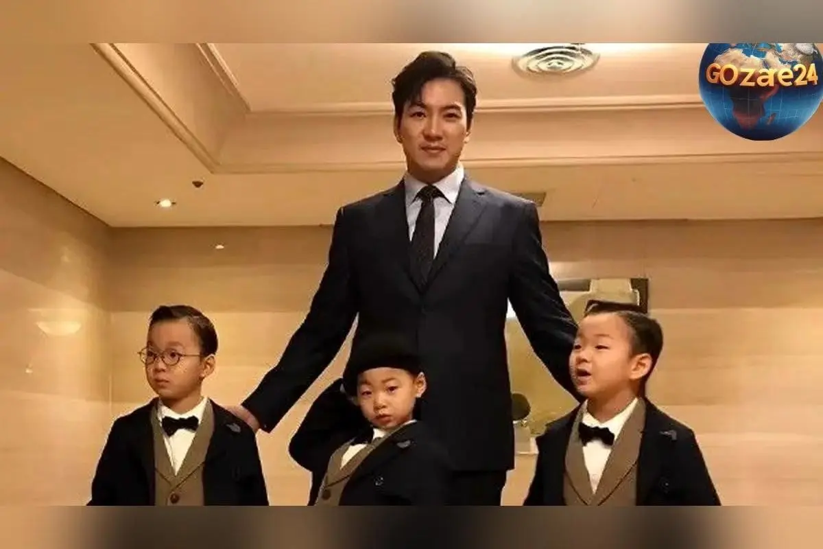 عکسهای جذاب از همسر کرهای و 3 قلوهای بانمک سونگ ایل گوک در زندگی واقعی + داستان خانواده پرجمعیت و دیدنی