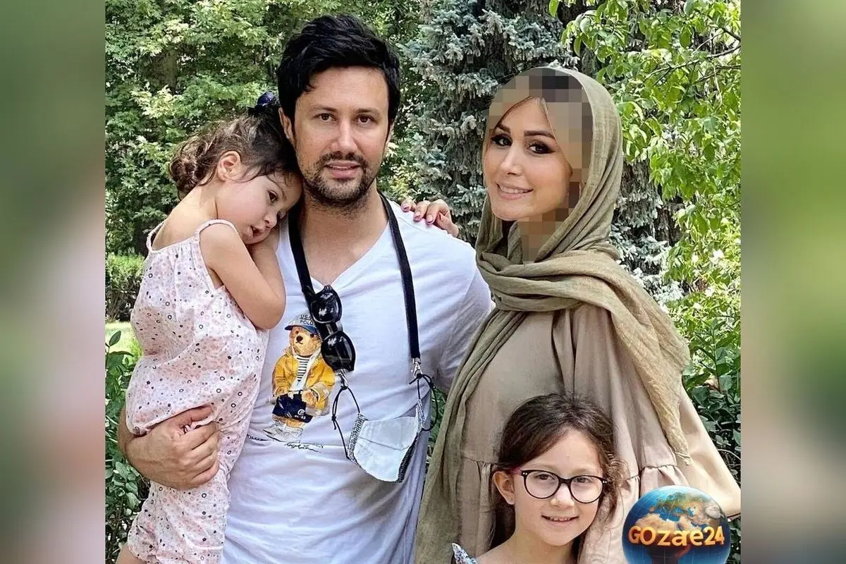 عاشقانه‌های جذاب شاهرخ استخری و همسرش سپیده بزمی‌پور در کنار میز غذا + تصاویر خانوادگی