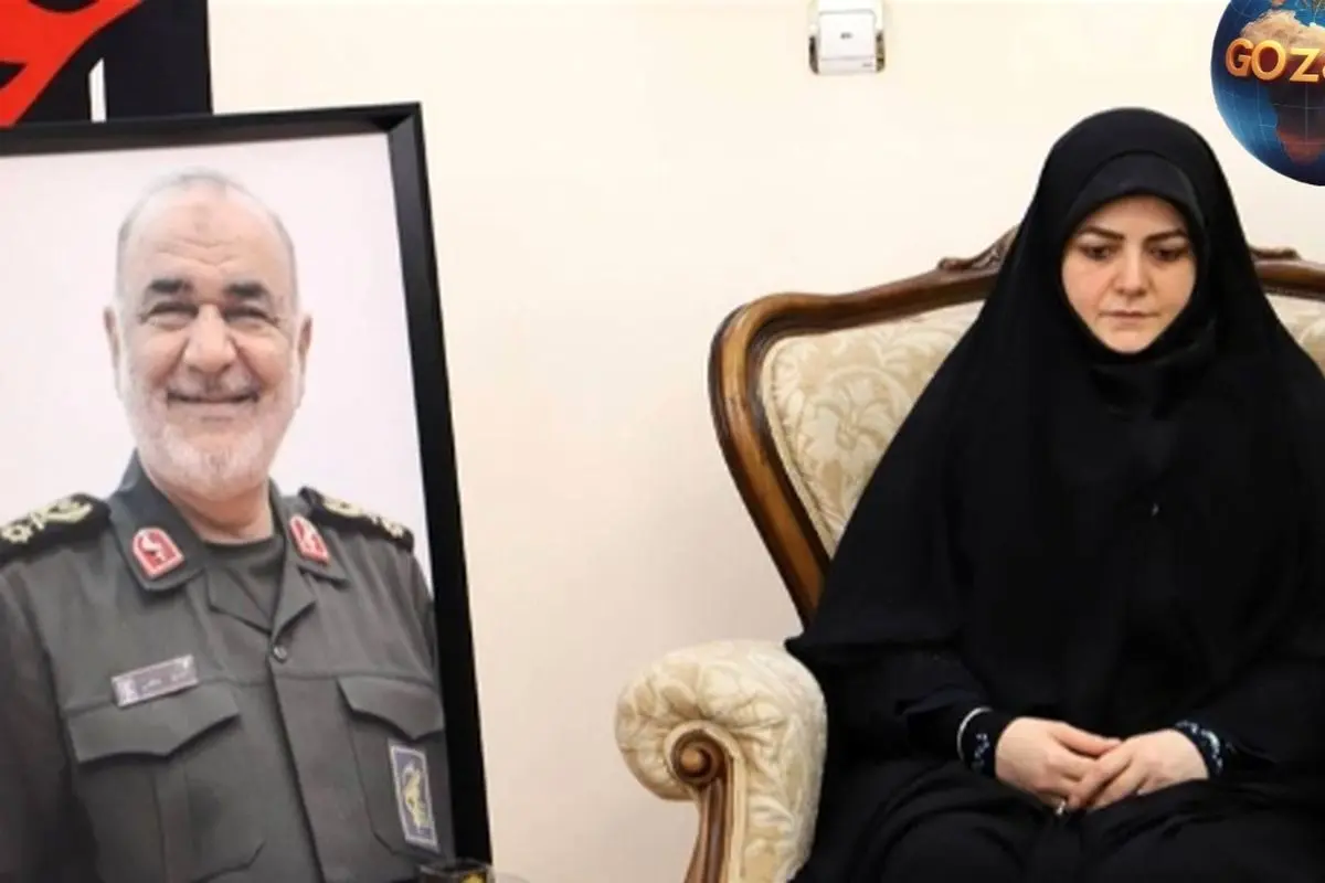دیدار زهرا پزشکیان با خانواده شهید سردار سلامی در خانهای ساده و بیریا + حضور دختر و داماد پزشکیان