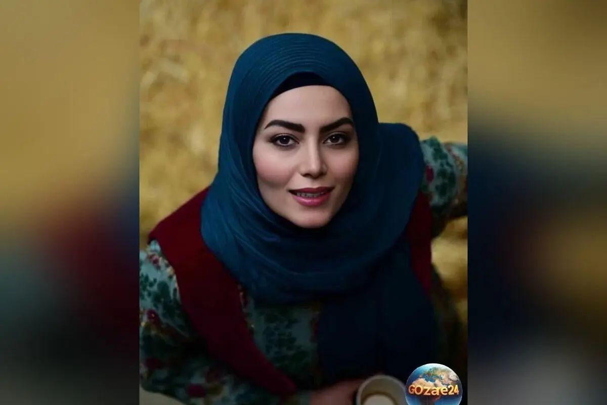 لباس کردی زیبا و اصیل هدیه بازوند در سریال نون خ با دوردوزی طلایی و طراحی شیک + عکس