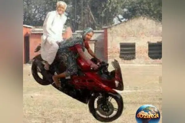 خلاقیت و شوخی جوانان عاشق موتورسواری بدون موتور واقعی؛ آرزوهای خیالی و لحظات شادی رایگان