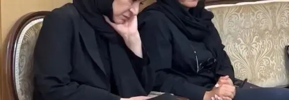 حضور هنرمندان در مراسم ختم مادر ریما رامین‌فر با حضور فریبا نادری، آتیه جاوید و شیوا مکینیان در مسجد الزهرا تهران