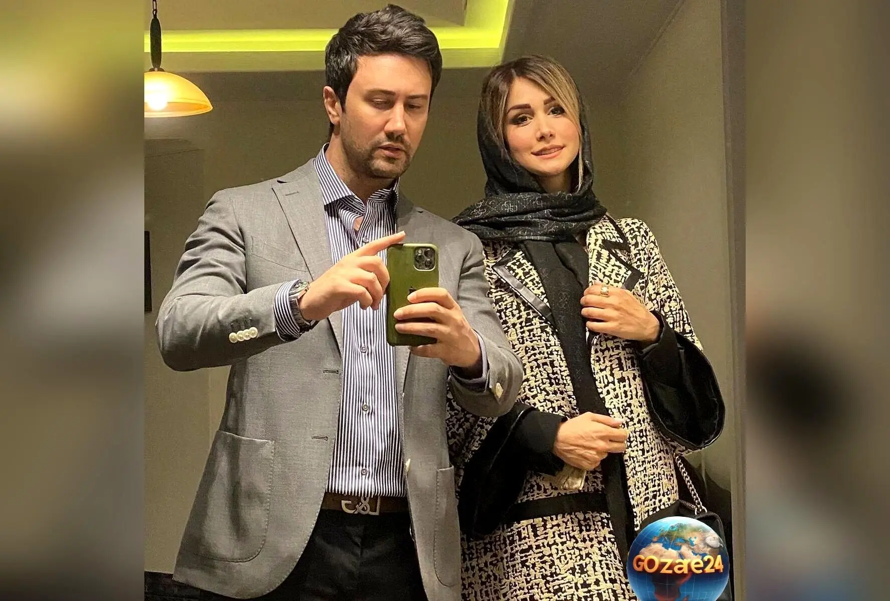 رونمایی سپیده بزمی پور از دایی سعید نبات کوچولو؛ شباهت برادر شاهرخ استخری به نوه‌اش چه اندازه است؟