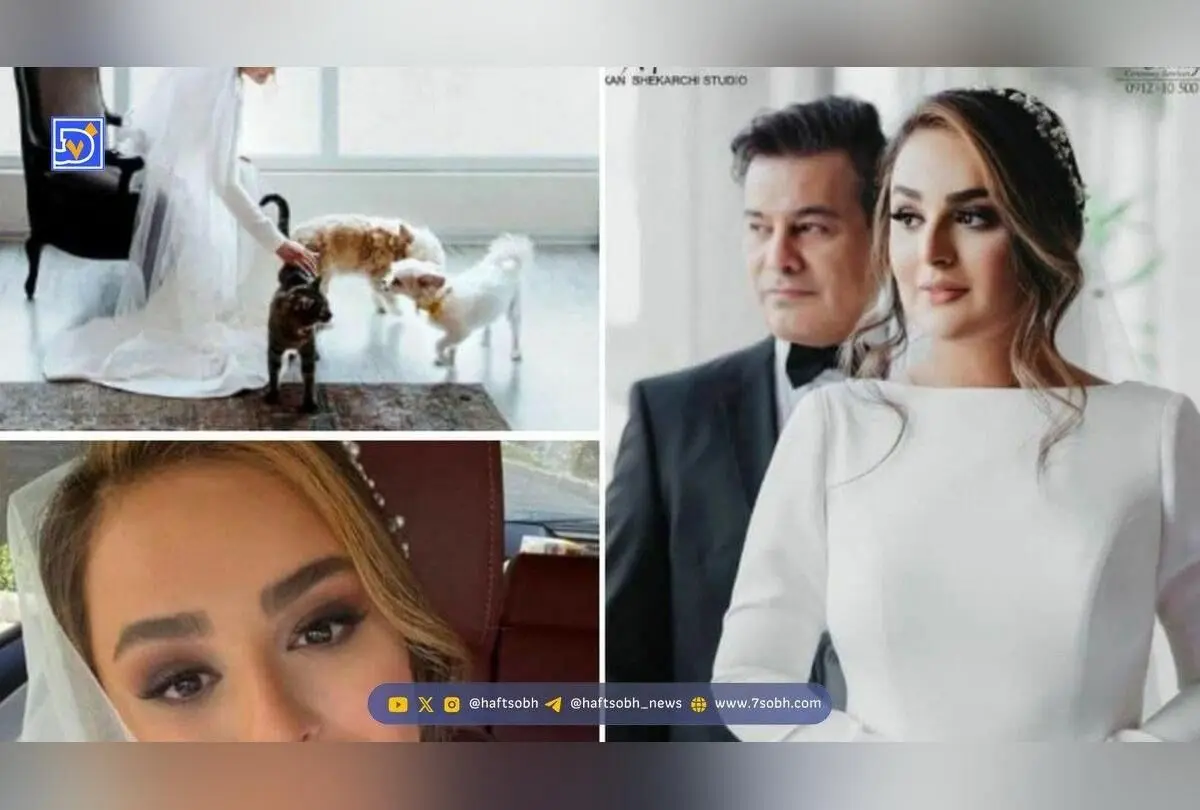عکس‌های جذاب از مراسم عروسی پیمان قاسم‌خانی و میترا ابراهیمی + جزئیات زندگی زوج هنری