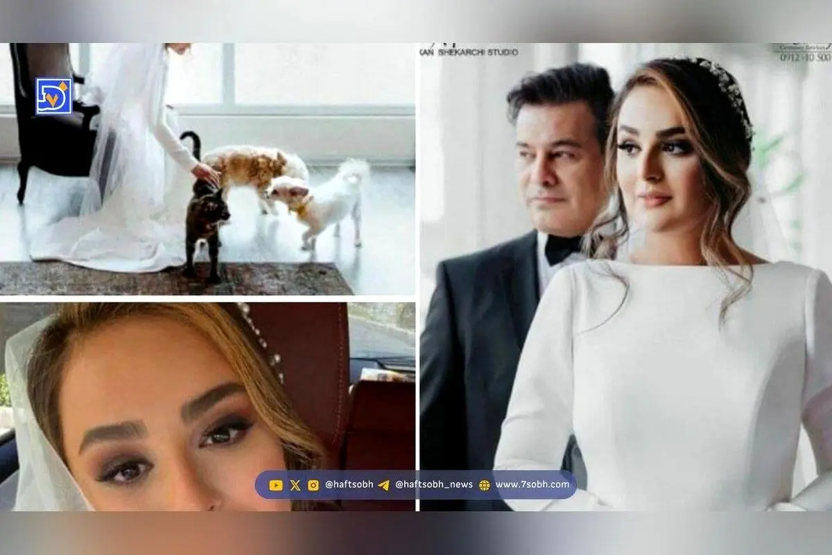 عکس‌های جذاب از مراسم عروسی پیمان قاسم‌خانی و میترا ابراهیمی + جزئیات زندگی زوج هنری