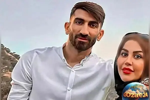 تصویر حیاط زیبا و دلباز ویلای بیرانوند و اکرم بانو با نگهبان مجهز؛ لحظه‌ای آرامش و زیبایی در کنار ورزشکار محبوب