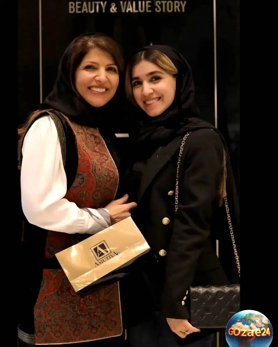 همسر سردار آزمون در افتتاحیه مدرسه زیبایی مادرش با کیک سه‌طبقه و گل‌های زیبا، لحظاتی دیدنی رقم زد + عکس