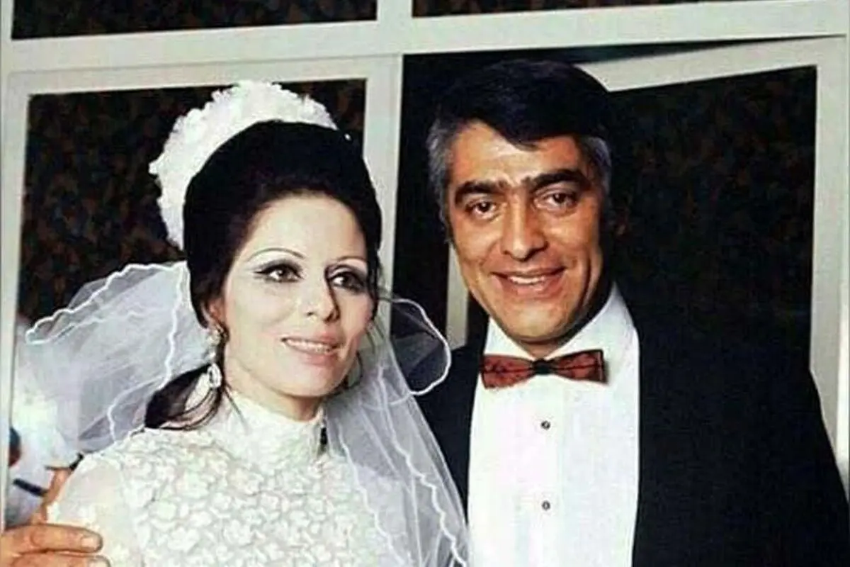 عکس کمتر دیده‌شده از محمدعلی فردین و همسرش مهری خمارلو در کنار همسرش؛ لحظه‌ای خانوادگی و صمیمی از ستاره سینمای ایران