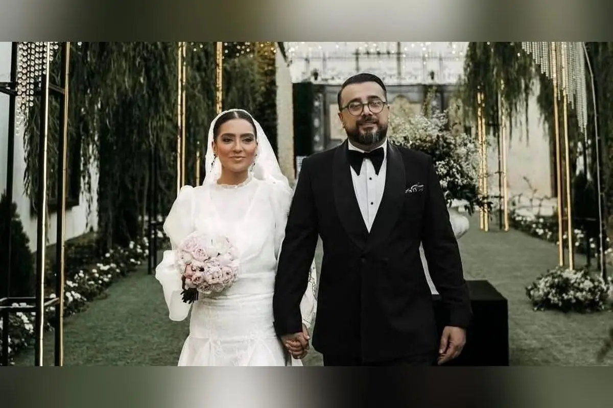 عروسی پرستاره مونا کرمی و سپند امیرسلیمانی با حضور سلبریتیهای میلیاردر و تصاویر جذاب مراسم