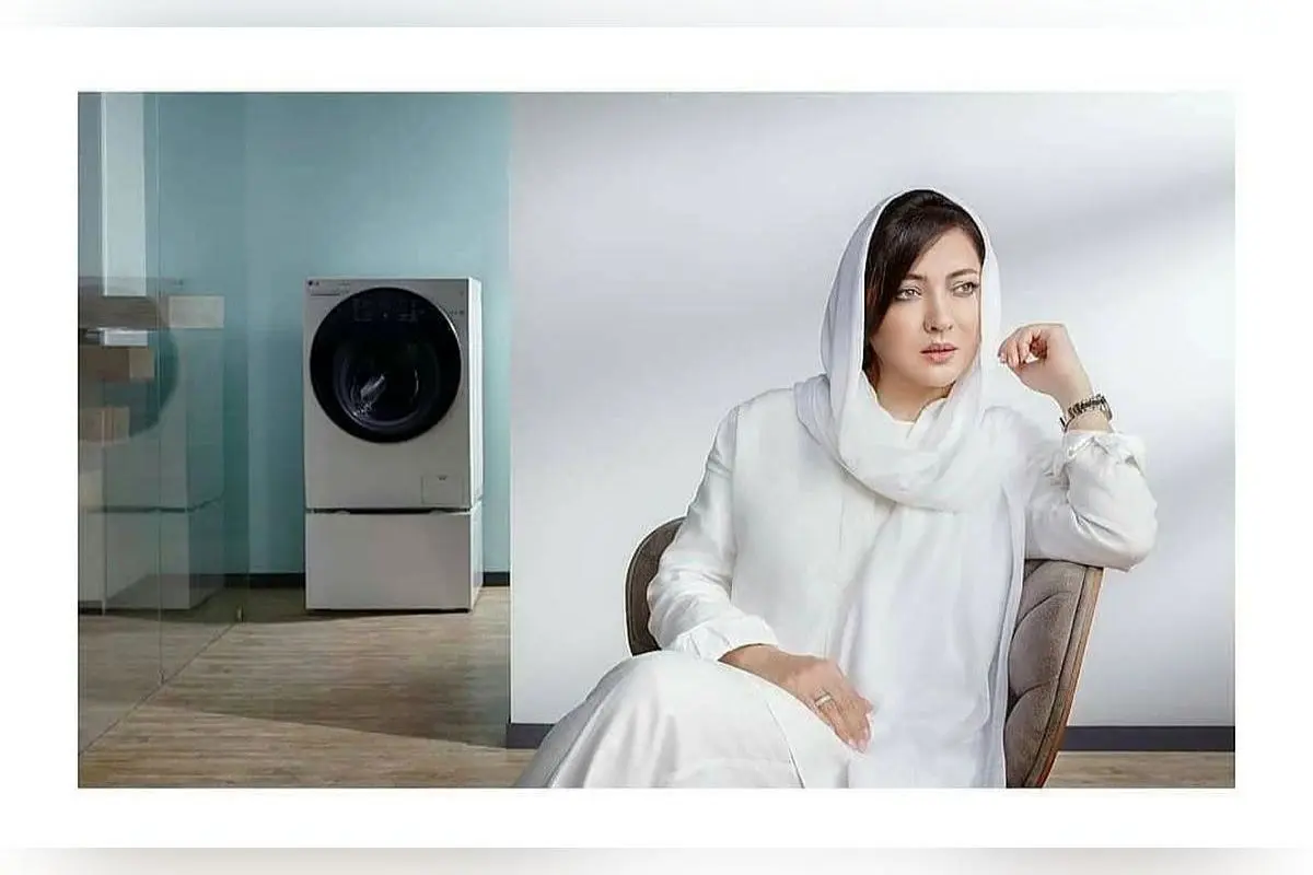 تصویری نایاب از نیکی کریمی در ۲۱ سالگی در پشت صحنه فیلم «سارا»