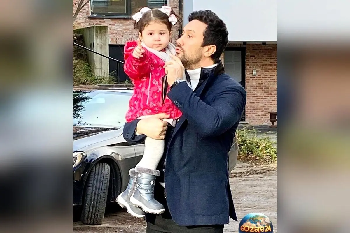 نبات کوچولوی شاهرخ استخری در لباس محلی صورتی و پرنسسی در استوری جذاب سپیده بزمی‌پور (+ ویدیو)