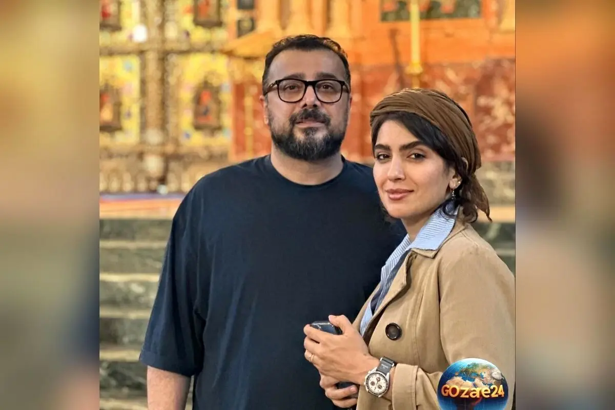 سپند امیرسلیمانی در ترافیک تهران در حال پاک کردن سبزی و کمک به همسرش + عکس لحظه‌ای دلنشین