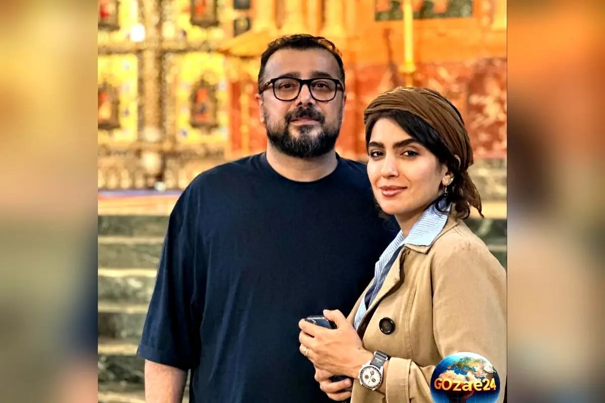 سپند امیرسلیمانی در ترافیک تهران در حال پاک کردن سبزی و کمک به همسرش + عکس لحظه‌ای دلنشین