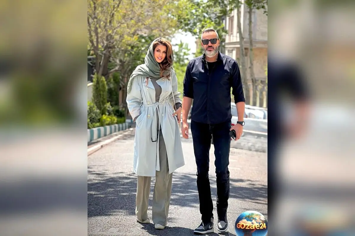 تصاویر عاشقانه و پیام ویژه همسر علیرام نورایی در سالگرد ازدواجشان | تبریک محبت‌آمیز صبا تاجیک
