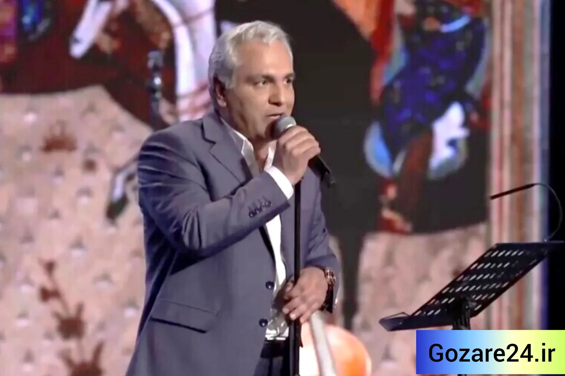اجرای احساسی مهران مدیری در «جان بی‌قرار» در اسپیناس پالاس