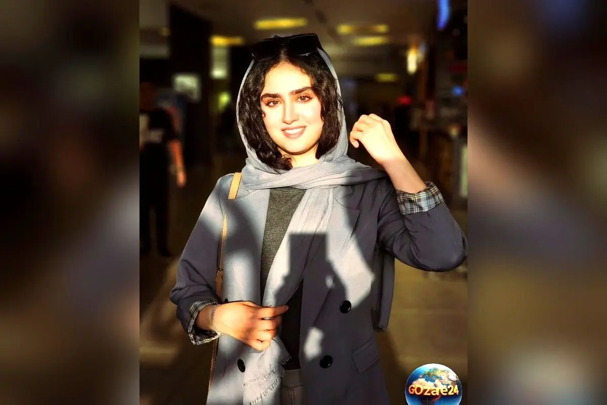 تصاویر دلربای هانیه غلامی با نگاه معصومانه و موهای پریشان در کنار باد، زیبایی بی‌نظیر او را نشان می‌دهد