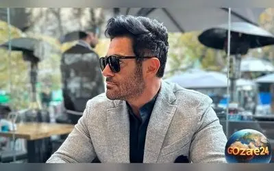 رضا گلزار سوپر استار ایرانی با استایل باشگاهی و عضله‌نمایی بی‌نظیر + ویدئو تمرین در باشگاه خفن