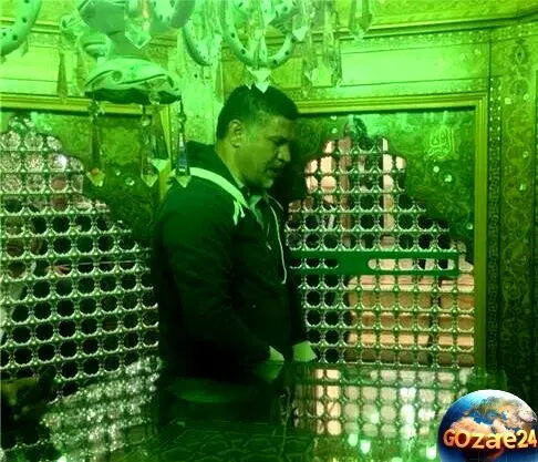 علی دایی در کربلا؛ عکس نادر و دیدنی از چای نذری و عشق حسین بن علی