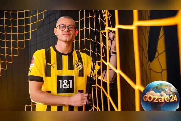 تصویر خلاقانه و بامزه ستاره فوتبال نروژ با مدل موی پلنگی در دیدار مهم مقابل ایتالیا + عکس