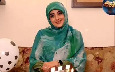 جشن تولد خانوادگی ستاره سادات قطبی با حضور فرزندان در خانه دلنشین و رنگارنگ + عکس