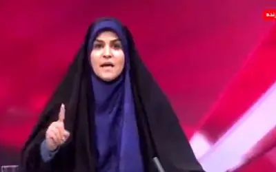 تصویر پربازدید از حضور سحر امامی مجری شبکه خبر در مراسم شام غریبان حسینی در حسینیه امام خمینی
