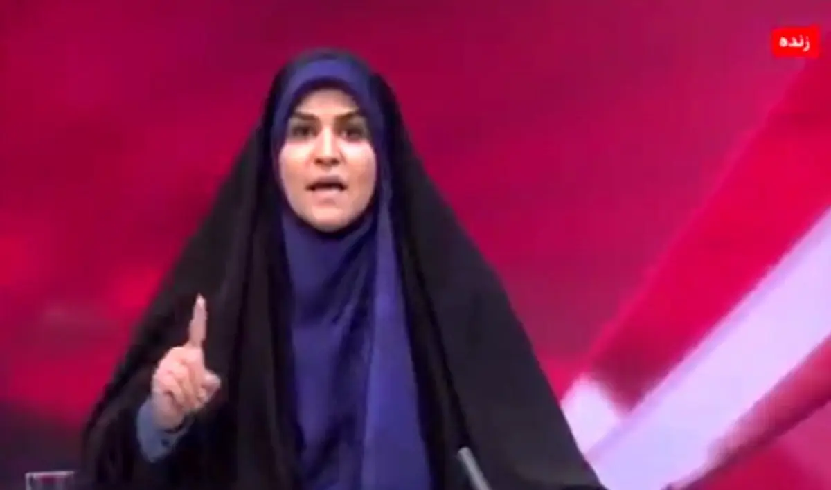 تصویر پربازدید از حضور سحر امامی مجری شبکه خبر در مراسم شام غریبان حسینی در حسینیه امام خمینی
