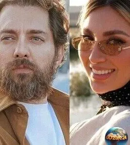 سوپرایز ویژه بهرام رادان برای همسرش مینا مختاری با طلای مزین به نام پسر + عکس