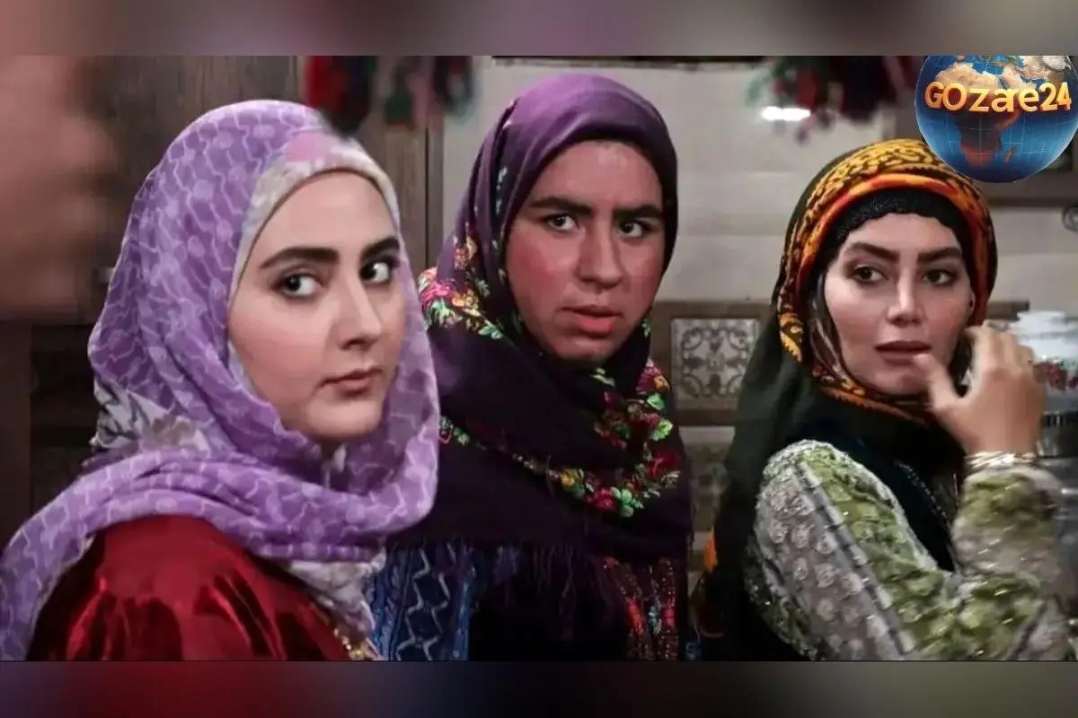 عکس نادر از صهبا شرافتی و مهرنوش طوسی در نقش رونی کلمن دایی و باوان در اتاق گریم سریال نون خ سال ۱۴۰۲