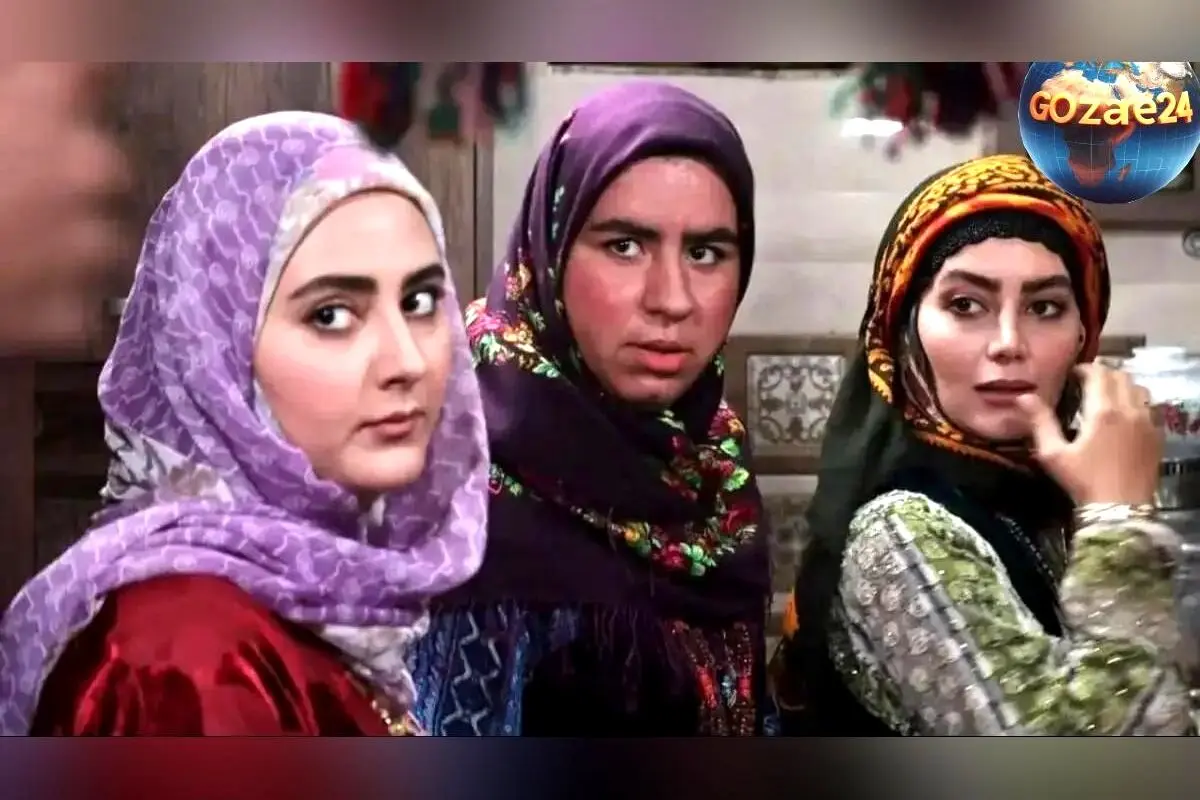 عکس نادر از صهبا شرافتی و مهرنوش طوسی در نقش رونی کلمن دایی و باوان در اتاق گریم سریال نون خ سال ۱۴۰۲