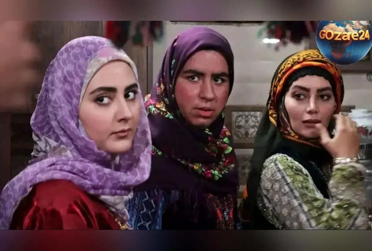 عکس نادر از صهبا شرافتی و مهرنوش طوسی در نقش رونی کلمن دایی و باوان در اتاق گریم سریال نون خ سال ۱۴۰۲