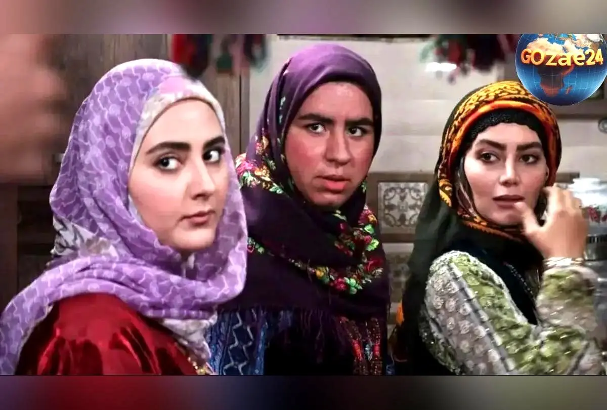 عکس نادر از صهبا شرافتی و مهرنوش طوسی در نقش رونی کلمن دایی و باوان در اتاق گریم سریال نون خ سال ۱۴۰۲
