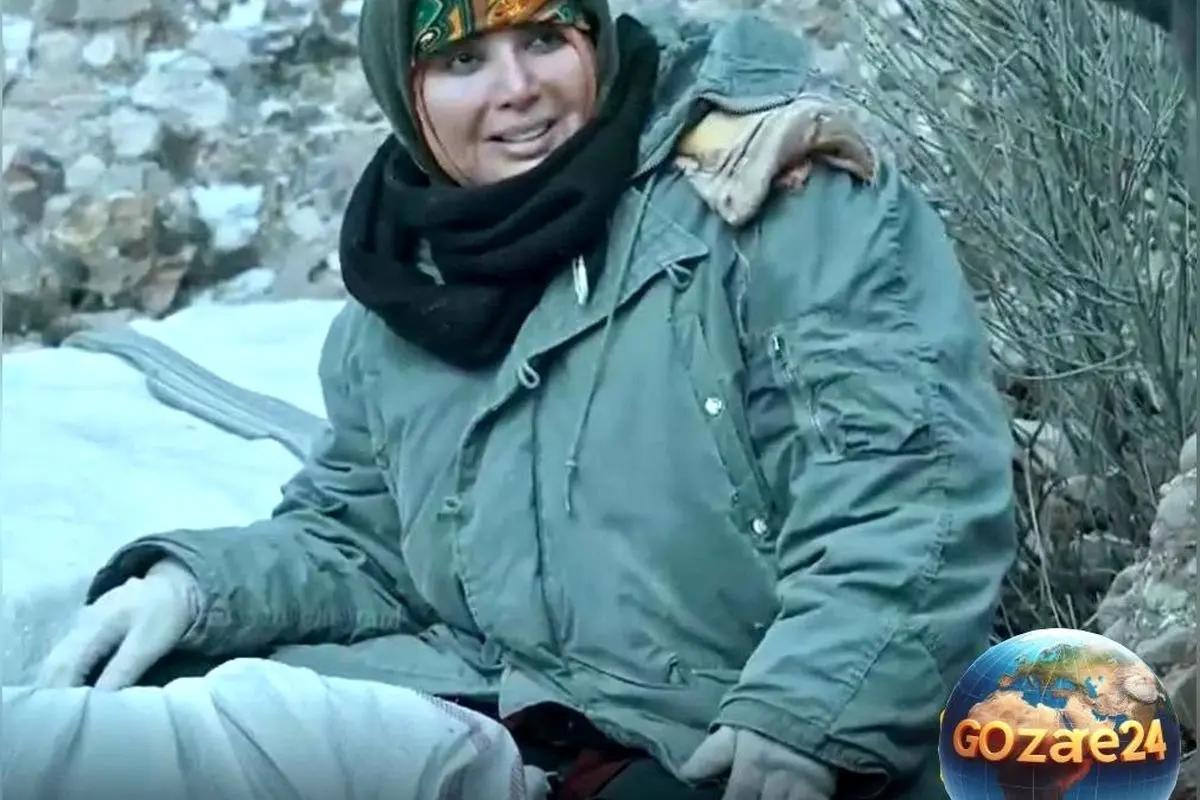 تصویر نادر از هدی استواری در مقابل کلیسای استراسبورگ فرانسه؛ استایل متفاوت «شوکت» در سفر خارجی