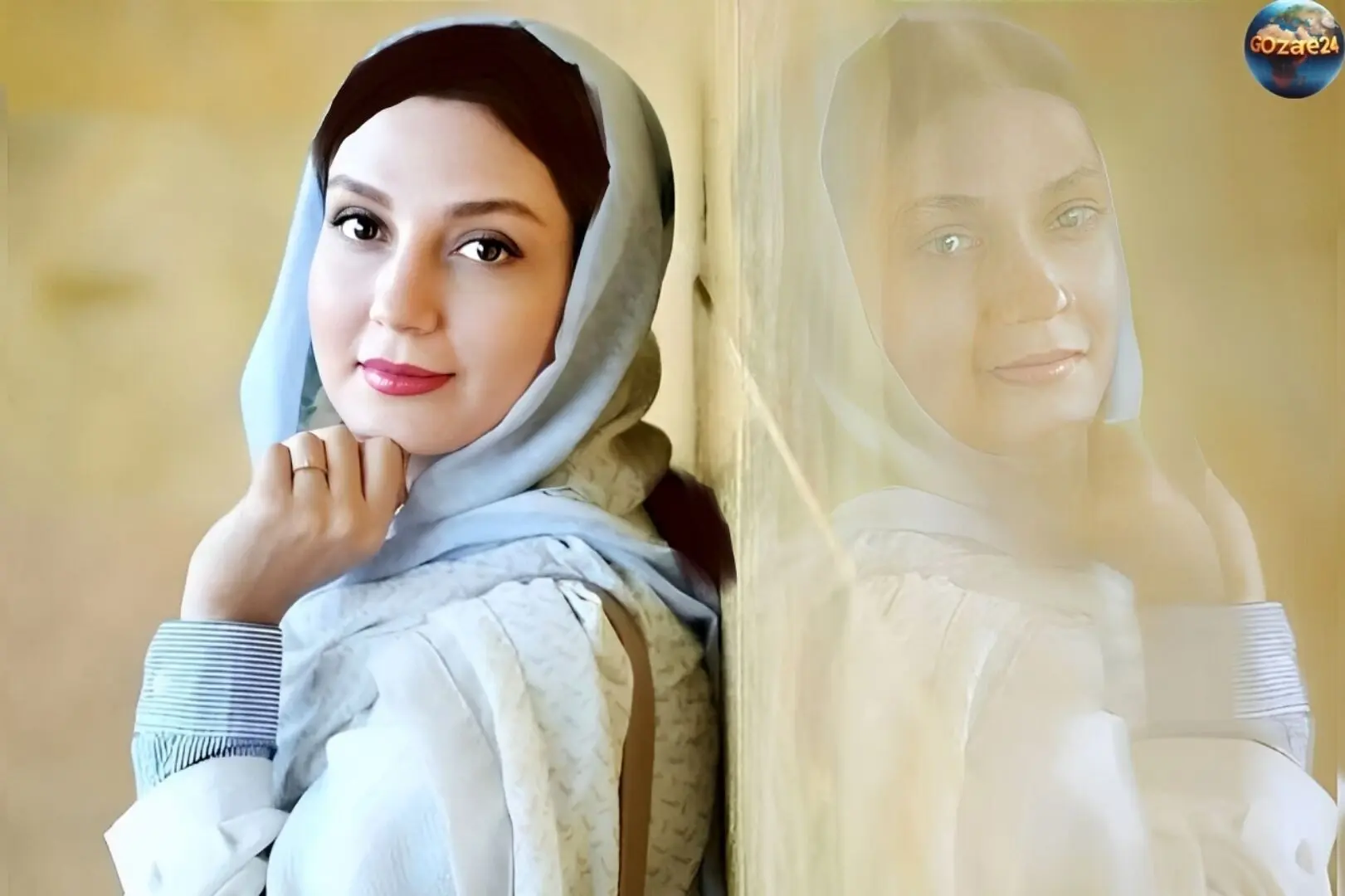 شباهت عجیب حدیث میر امینی به بازیگر سرشناس ترکیه‌ای!