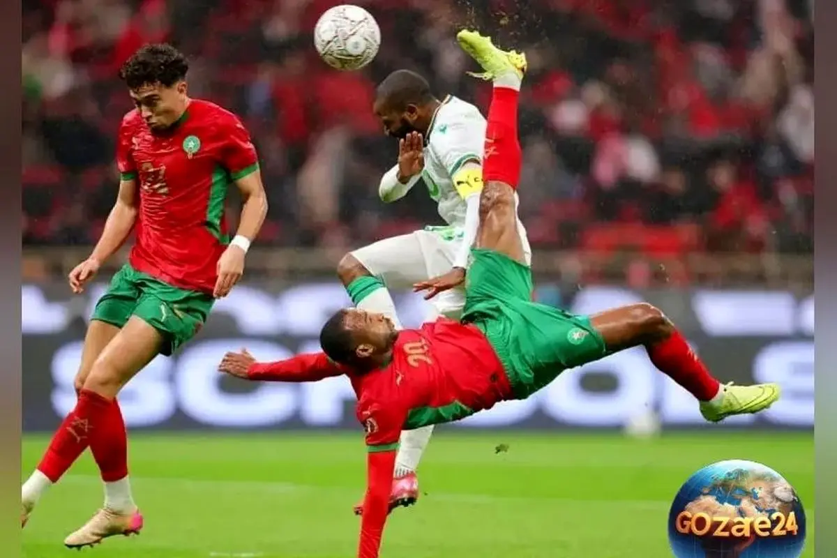 شب رؤیایی مراکش با گل قیچی الکعبی و شروعی درخشان در جام ملت‌های آفریقا 2025