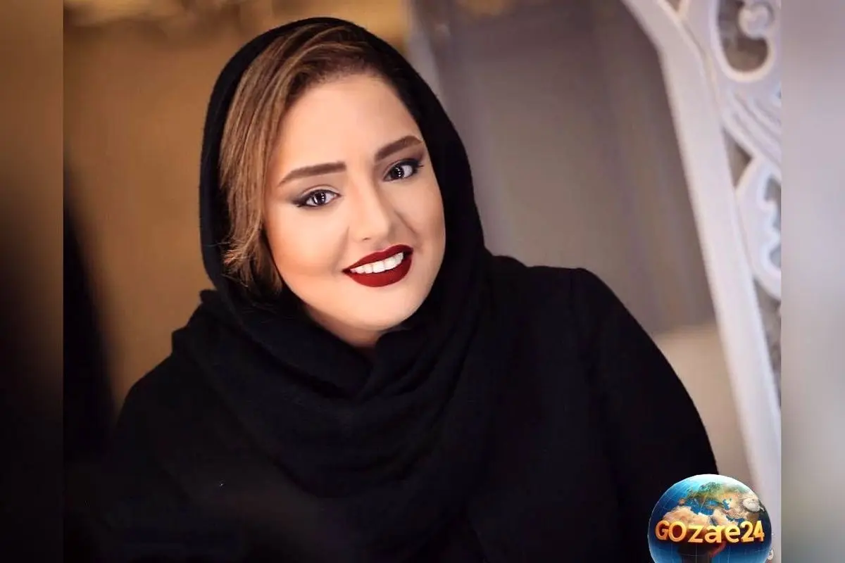 عاشقانه‌های یلدایی نرگس محمدی و علی اوجی با لباس‌های قرمز و دلربا + تصاویر