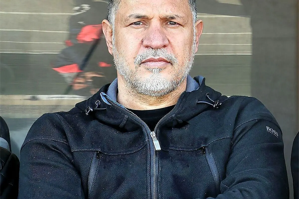 علی دایی و مژده لواسانی در کنار هم: دیدار خوشحال خانم مجری و اسطوره فوتبال ایران