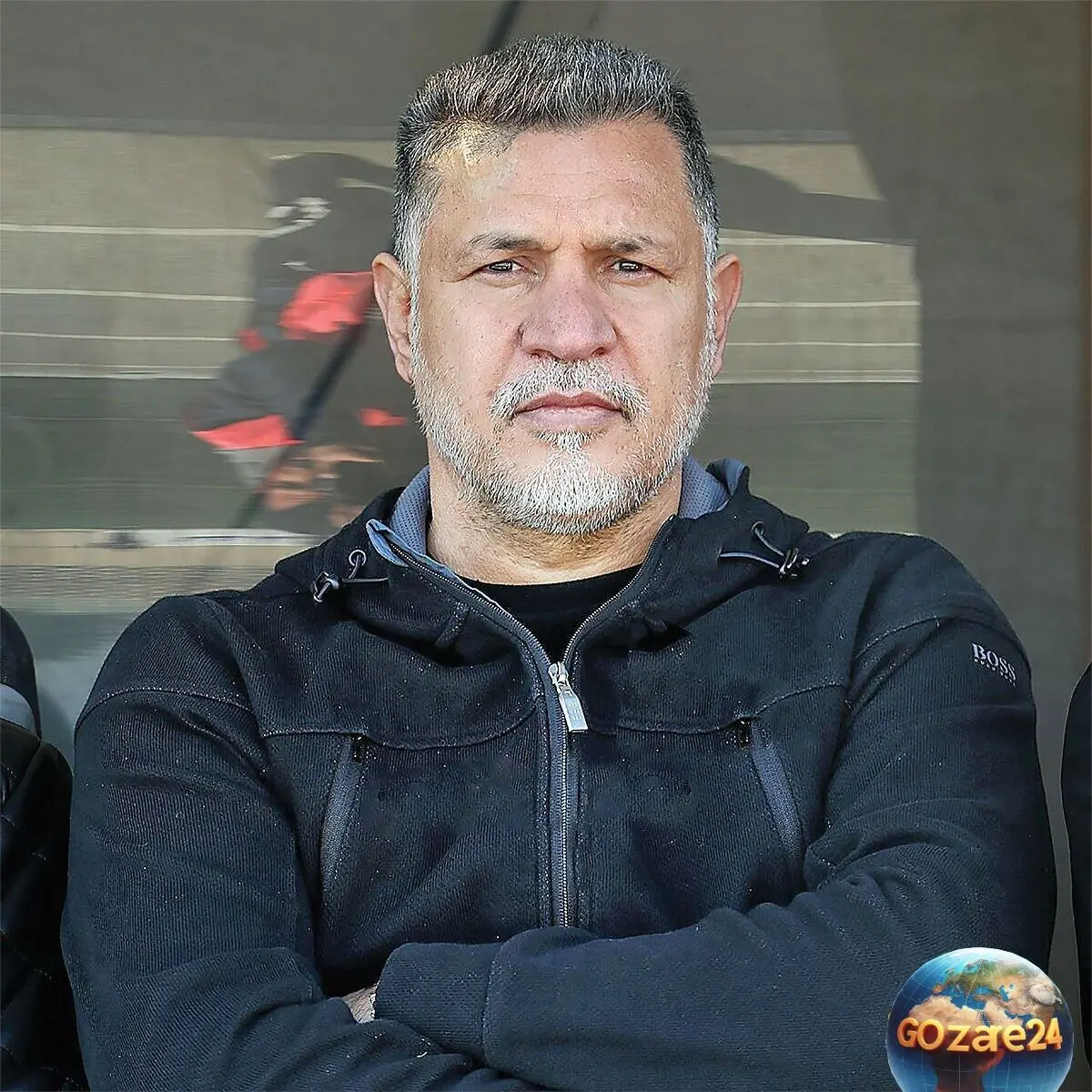 علی دایی و مژده لواسانی در کنار هم: دیدار خوشحال خانم مجری و اسطوره فوتبال ایران