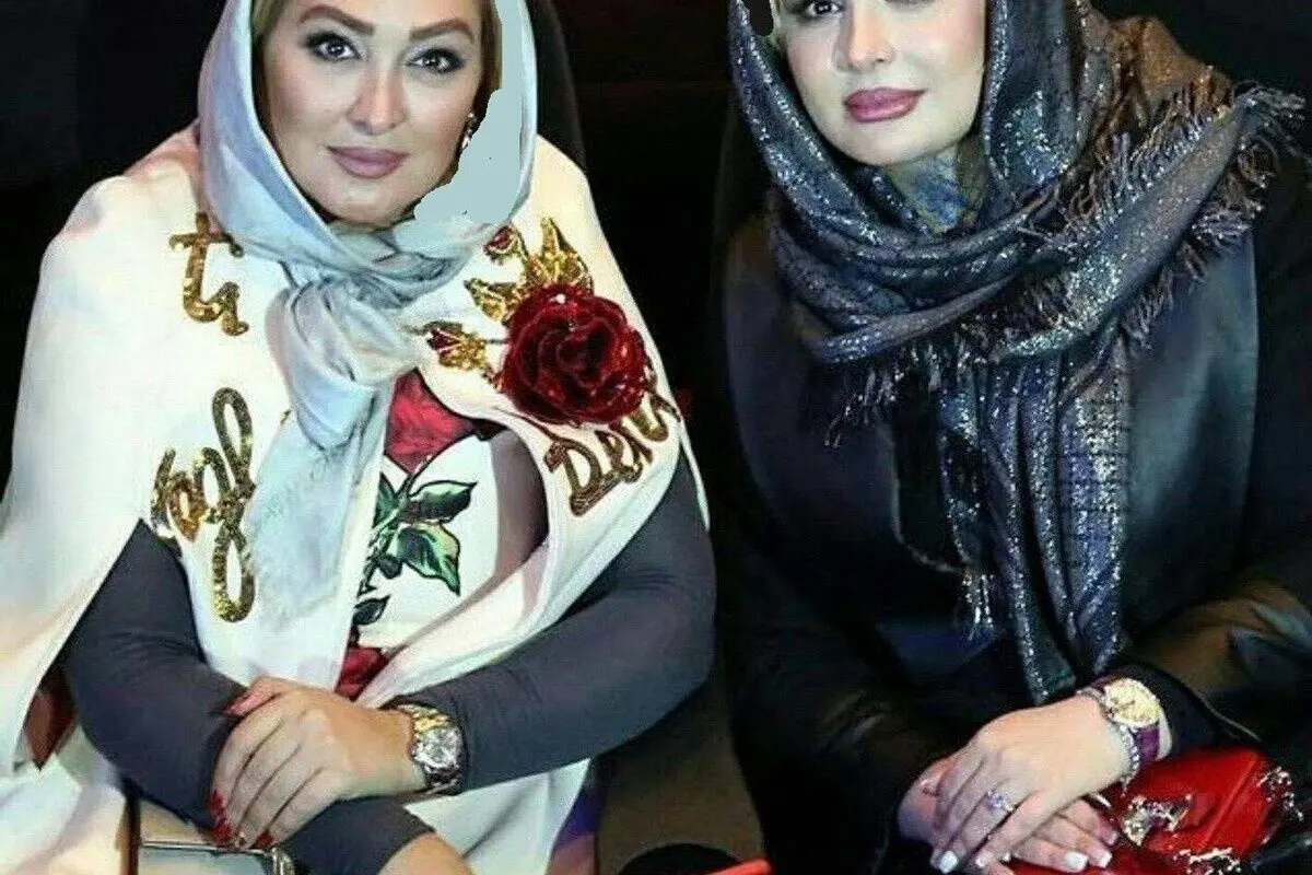 شباهت باورنکردنی الهام حمیدی به نیوشا ضیغمی در جدیدترین عکس؛ از این زاویه تفاوتشان را نمی‌فهمید!