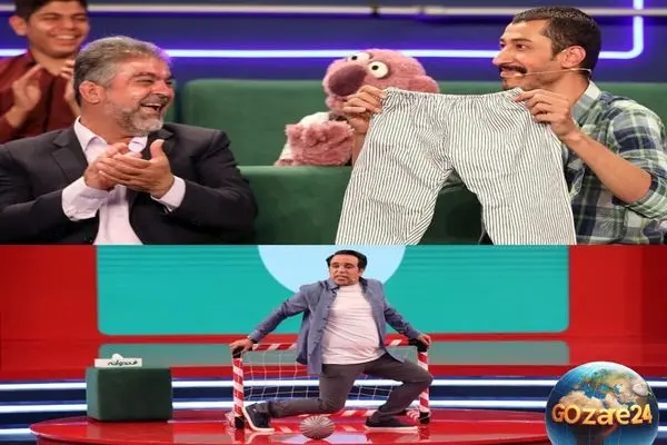 استقبال خنده‌دار جناب‌خان از بهتاش در پایتخت با هدیه پیژامه؛ لحظه‌ای بامزه در خندوانه + ویدئو