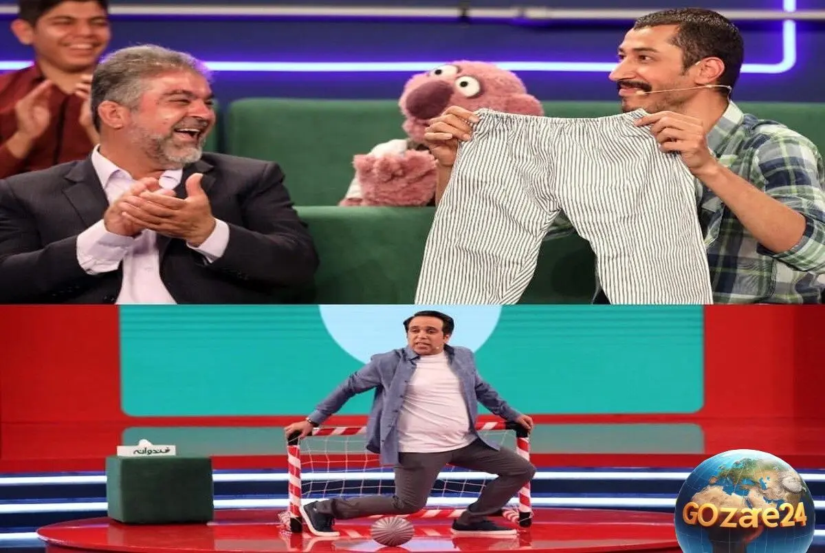 استقبال خنده‌دار جناب‌خان از بهتاش در پایتخت با هدیه پیژامه؛ لحظه‌ای بامزه در خندوانه + ویدئو