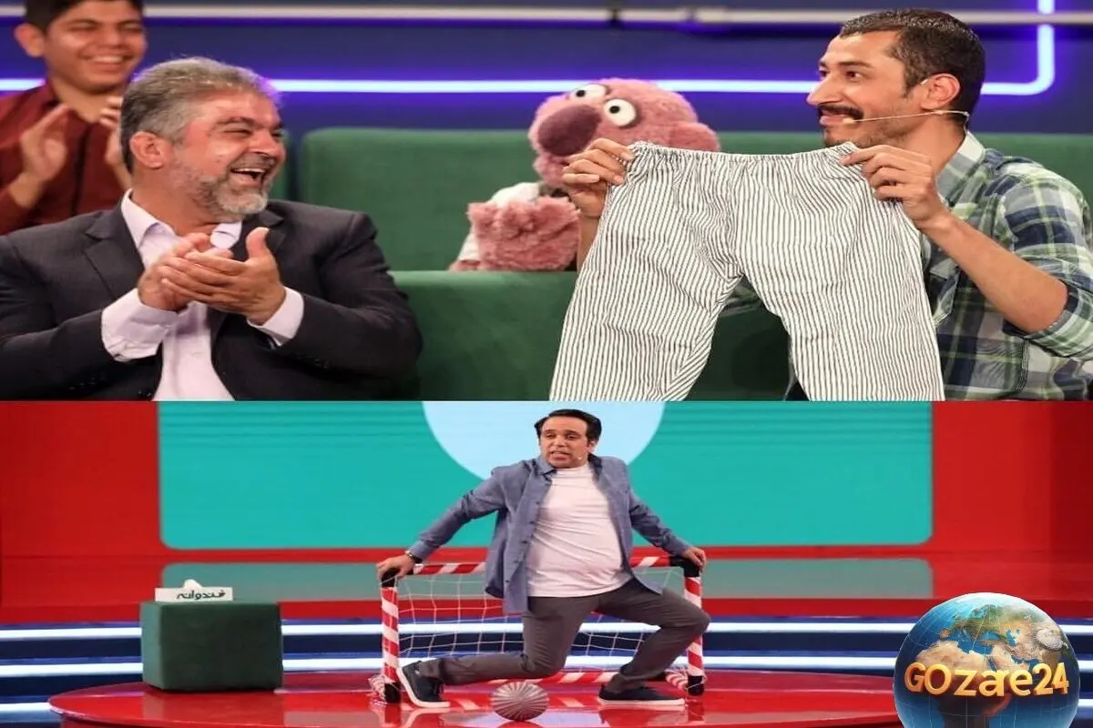 استقبال خنده‌دار جناب‌خان از بهتاش در پایتخت با هدیه پیژامه؛ لحظه‌ای بامزه در خندوانه + ویدئو