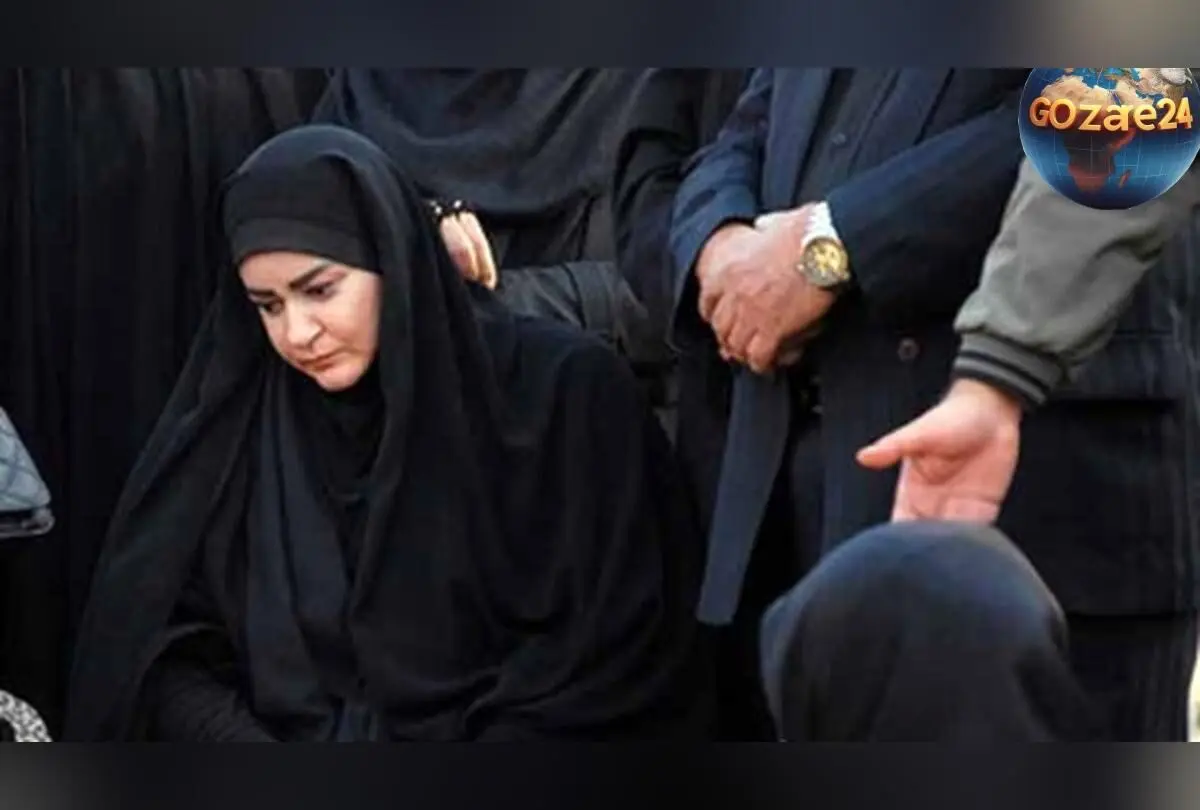 تصویر دلنشین از گل‌گلباران و سادگی خانه ابدی پدر نعیمه نظام‌دوست + یادبودی ماندگار