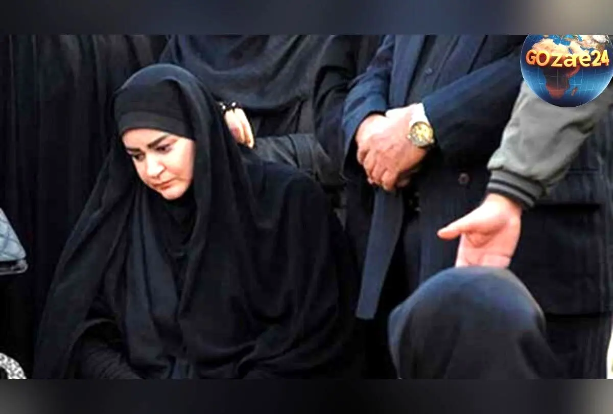 تصویر دلنشین از گل‌گلباران و سادگی خانه ابدی پدر نعیمه نظام‌دوست + یادبودی ماندگار